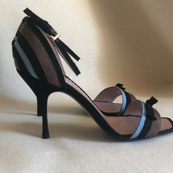 Prada High Heel Strap Shoes - High Heel Sandals - Picture 6 of 10